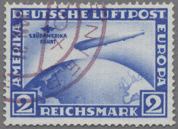 Deutsches Reich - Weimar: 1930, Südamerikafahrt, Beide Werte In Tadelloser Erhal - Used Stamps