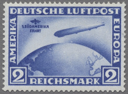 Deutsches Reich - Weimar: 1930, Südamerikafahrt, 2 RM Lilaultramarin Mit Liegend - Unused Stamps