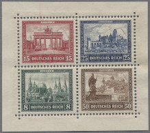 Deutsches Reich - Weimar: 1930, IPOSTA, Tadellos Postfrisches Herzstück Des Bloc - Unused Stamps