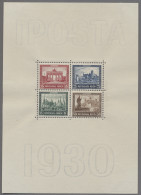 Deutsches Reich - Weimar: 1930, IPOSTA-Block, Tadellos Ungebraucht Mit Postfrisc - Unused Stamps