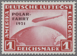 Deutsches Reich - Weimar: 1931, Polarfahrt, 1 M. Und 2 M. Gut Bzw. Sehr Gut Gezä - Unused Stamps