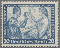 Deutsches Reich - 3. Reich: 1933, Nothilfe, Wagner, Tristan Und Isolde, 20 + 10 - Neufs