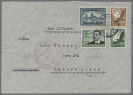 Deutsches Reich - 3. Reich: 1938, 16.3., LP-Brief Nach Buenos Aires Ab BERLIN SW - Brieven En Documenten