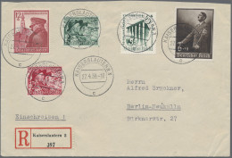 Deutsches Reich - 3. Reich: 1939, 6+19 Pfg. Tag Der Arbeit Mit Beifrankatur Port - Sonstige & Ohne Zuordnung