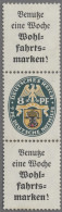 Deutsches Reich - Zusammendrucke: 1928, Nothilfe 8 Pfg. Im Senkrechtem Zusammend - Zusammendrucke