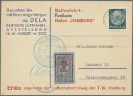 Deutsches Reich - Halbamtliche Flugmarken: 1933, Ballonfahrt Der Luftschutzabtei - Airmail & Zeppelin