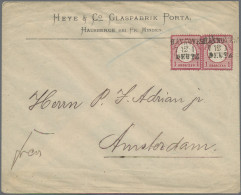 Deutsches Reich - Bahnpost: HANNOVER - DEUTZ, 1873, L 3 Schwarz Auf 1 Gr., Große - Other & Unclassified