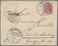 Deutsche Post In China - Stempel: 1905, MARINE-SCHIFFSPOST, Germania Deutsches R - China (offices)
