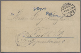 Deutsche Post In China - Stempel: 1900, FELDPOST BOXERAUFSTAND, Verschiffung Der - China (offices)