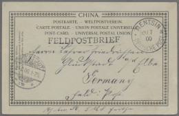 Deutsche Post In China - Stempel: 1900, FELDPOST BOXERAUFSTAND – Tientsin, Nur Z - China (offices)