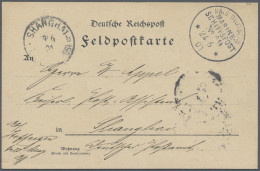 Deutsche Post In China - Stempel: 1901, BOXER-AUFSTAND, Feldpost Heimreise, Feld - Deutsche Post In China
