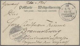 Deutsche Post In China - Stempel: 1900, FELDPOST BOXERAUFSTAND (I. Transportstaf - Chine (bureaux)