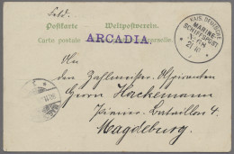 Deutsche Post In China - Stempel: 1900, FELDPOST BOXERAUFSTAND, MARINE-SCHIFFSPO - Chine (bureaux)