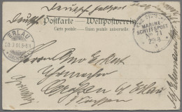 Deutsche Post In China - Stempel: 1901, FELDPOST BOXERAUFSTAND (HEIMREISE), MSP - Deutsche Post In China