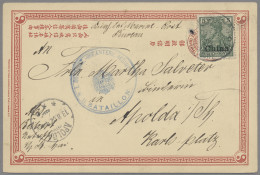 Deutsche Post In China - Besonderheiten: 1902, Portopflichtige Auslandskarte Ein - China (kantoren)