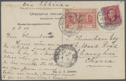 Deutsche Post In China - Besonderheiten: 1907, Ansichtskarte Aus Schweden Nach C - Deutsche Post In China