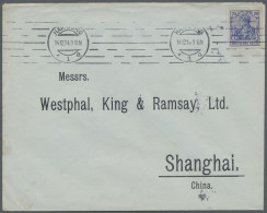 Deutsche Post In China - Besonderheiten: 1914, Germania, 20 Pfg. Friedensdruck M - Chine (bureaux)