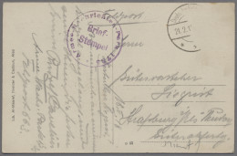 Deutsche Post In Der Türkei - Stempel: 1918, FELDPOST TÜRKEI, Heeresgruppe Jildi - Turchia (uffici)