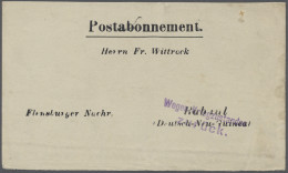 Deutsch-Neuguinea - Besonderheiten: 1914, Vorderseite Einer Zeitungssendung Der - Deutsch-Neuguinea