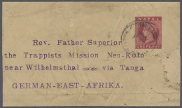 Deutsch-Ostafrika - Besonderheiten: 1901, Zeitungsstreifband Königin Victoria 1 - Deutsch-Ostafrika