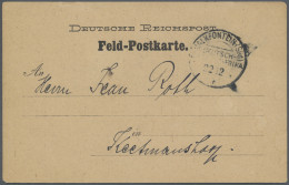 Deutsch-Südwestafrika - Stempel: 1914, Feldpostkarte 1. Weltkrieg, Innerhalb Von - Sud-Ouest Africain Allemand