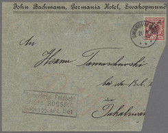 Deutsch-Südwestafrika - Stempel: BAHNPOST, RÖSSING, 1901, Krone/Adler, 10 Pfg. A - Sud-Ouest Africain Allemand