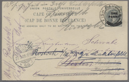 Deutsch-Südwestafrika - Stempel: 1908, WALVIS BAY (südafrikanische Enklave), Zwe - Africa Tedesca Del Sud-Ovest