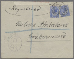 Deutsch-Südwestafrika - Stempel: 1916, KALKFELD, R-Brief An Die Deutsche Afrika- - German South West Africa