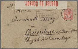 Deutsch-Südwestafrika - Stempel: 1918, MARIENTAL, Bedarfsbrief Aus Mariental Nac - África Del Sudoeste Alemana