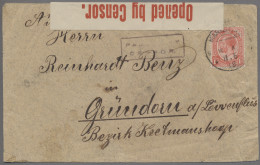 Deutsch-Südwestafrika - Stempel: 1918, MARIENTAL, Bedarfsbrief Aus Mariental Nac - Deutsch-Südwestafrika