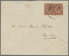 Deutsch-Südwestafrika - Stempel: 1922, ONDONGA, Umgearbeiteter Dt. Stempel Oluko - German South West Africa