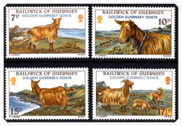 1980 Guernsey Goats Unmounted Mint - Guernesey