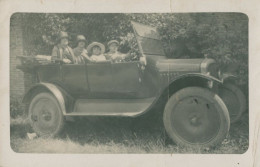 CPA PHOTO AUTO - Marque à Identifer / état - Passenger Cars