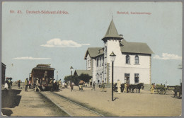 Deutsch-Südwestafrika - Besonderheiten: 1909 (ff.), Sechs Farbige, Ungebrauchte - Deutsch-Südwestafrika