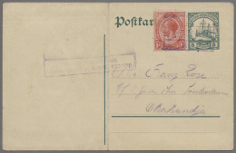 Deutsch-Südwestafrika - Besonderheiten: 1915, ZENSURPOST, Okahandja, Deutsche 5 - German South West Africa