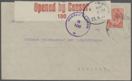 Deutsch-Südwestafrika - Besonderheiten: 1916-1919, Britische Besetzung, Vier Mit - África Del Sudoeste Alemana