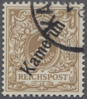 Deutsche Kolonien - Kamerun: 1898-1900, Krone/Adler Mit Diagonalem Überdruck "Ka - Kameroen