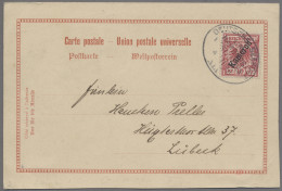 Deutsche Kolonien - Kamerun - Stempel: 1898+1906, SEEPOST, Zwei Ansichtskarten A - Kameroen