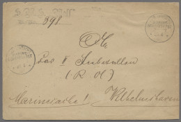 Deutsche Kolonien - Kamerun - Stempel: 1901, MSP No. 22, SMS Wolf, Dienstbrief M - Kamerun