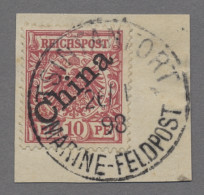 Deutsche Kolonien - Kiautschou-Vorläufer: 1898, Deutsche Post In China-Freimarke - Kiautchou
