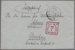 Deutsche Besetzung I. WK: Deutsche Post In Polen - Lokalpost: 1917, WARSCHAU, Fe - Besetzungen 1914-18