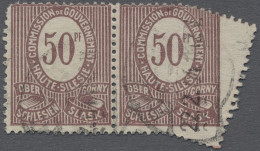 Deutsche Abstimmungsgebiete: Oberschlesien: 1920, Freimarke 50 Pfg. Braunpurpur - Other & Unclassified