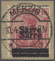 Deutsche Abstimmungsgebiete: Saargebiet: 1920, Germania Mit Überdruck "Sarre", 1 - Sonstige & Ohne Zuordnung