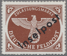 Feldpostmarken: 1944, Inselpostmarke Mit Dem "Vucovar Aufdruck" In Sehr Guter Er - Autres & Non Classés
