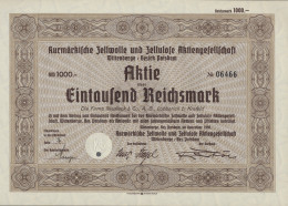 Alte Aktien / Wertpapiere: DEUTSCHLAND; 1924-1942, Partie Mit 9 Aktien, Diversen - Andere & Zonder Classificatie