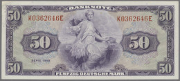 Deutschland - Bank Deutscher Länder + Bundesrepublik Deutschland: 1948, Banknote - Other & Unclassified