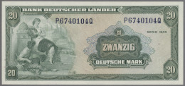 Deutschland - Bank Deutscher Länder + Bundesrepublik Deutschland: 1949, "Bank De - Sonstige & Ohne Zuordnung