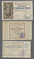 Deutschland - Notgeld - Baden: HASLACH/ÜBERLINGEN; 1923, Partie Von 3 Notgeldsch - [11] Local Banknote Issues