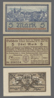 Deutschland - Notgeld - Sachsen: SACHSEN/SACHSEN-ANHALT; 1917-1923, Partie Von ü - Lokale Ausgaben