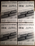 Varia (im Briefmarkenkatalog): M+D-MODELLBAHN; Partie Mit 4 Originalkartons Mit - Autres & Non Classés